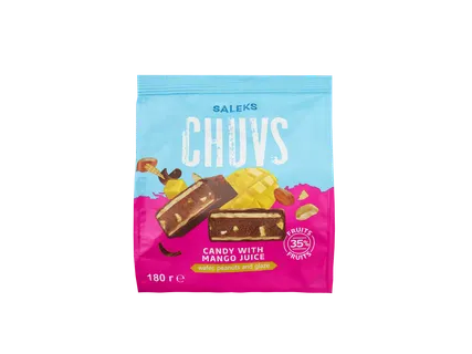 „Chuvs“ saldainiai  su mangų įdaru