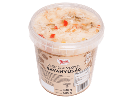 Vegyes savanyúság (Lidl Plus)