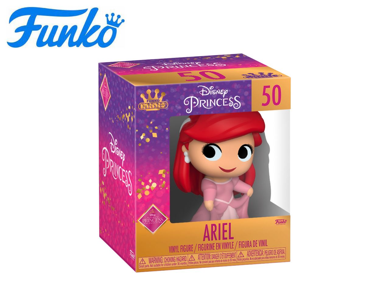 Funko Disney Princess Ariel 50th Anniversary Mini Vinyl Figure