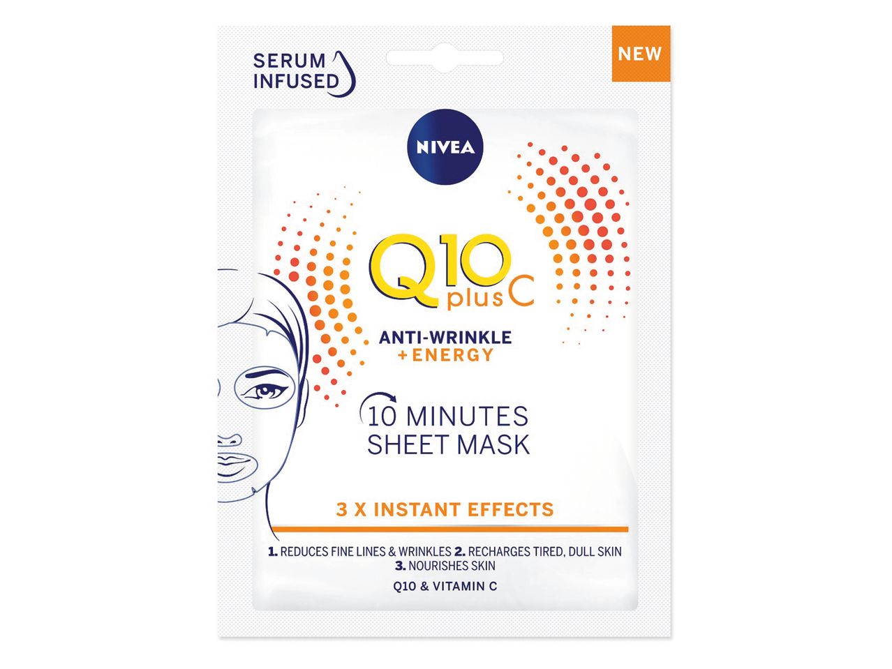 Go to full screen view: Q10 Plus C Anti Wrinkle Mask - Image 1