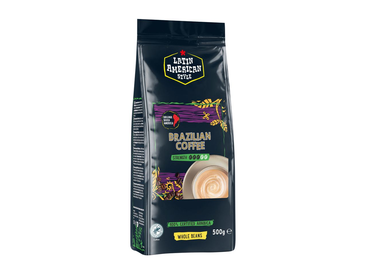 Lavazza Qualità Oro ground coffee bag.