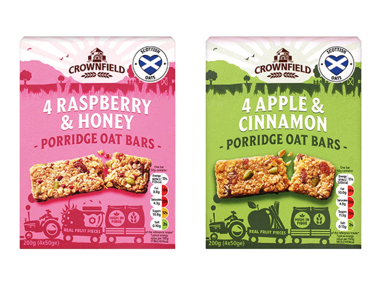 Crownfield Porridge Oat Bars