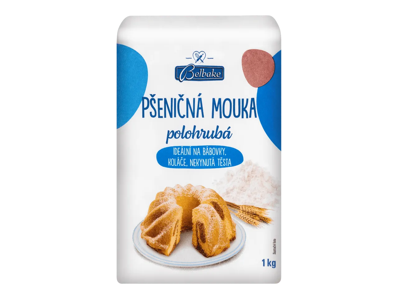 Pšeničná mouka polohrubá