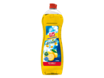 W5 Liquide vaisselle citron, 1 litre, dégraissant, formule sans microplastique, emballage 100% recyclable.