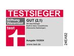 Stiftung Warentest Bewertung: W5 Badreiniger, gut (2,1).