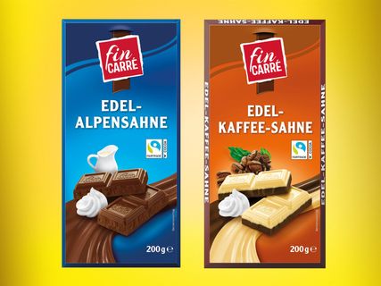 Fin Carré - Tafel-Schokolade Lidl Deutschland