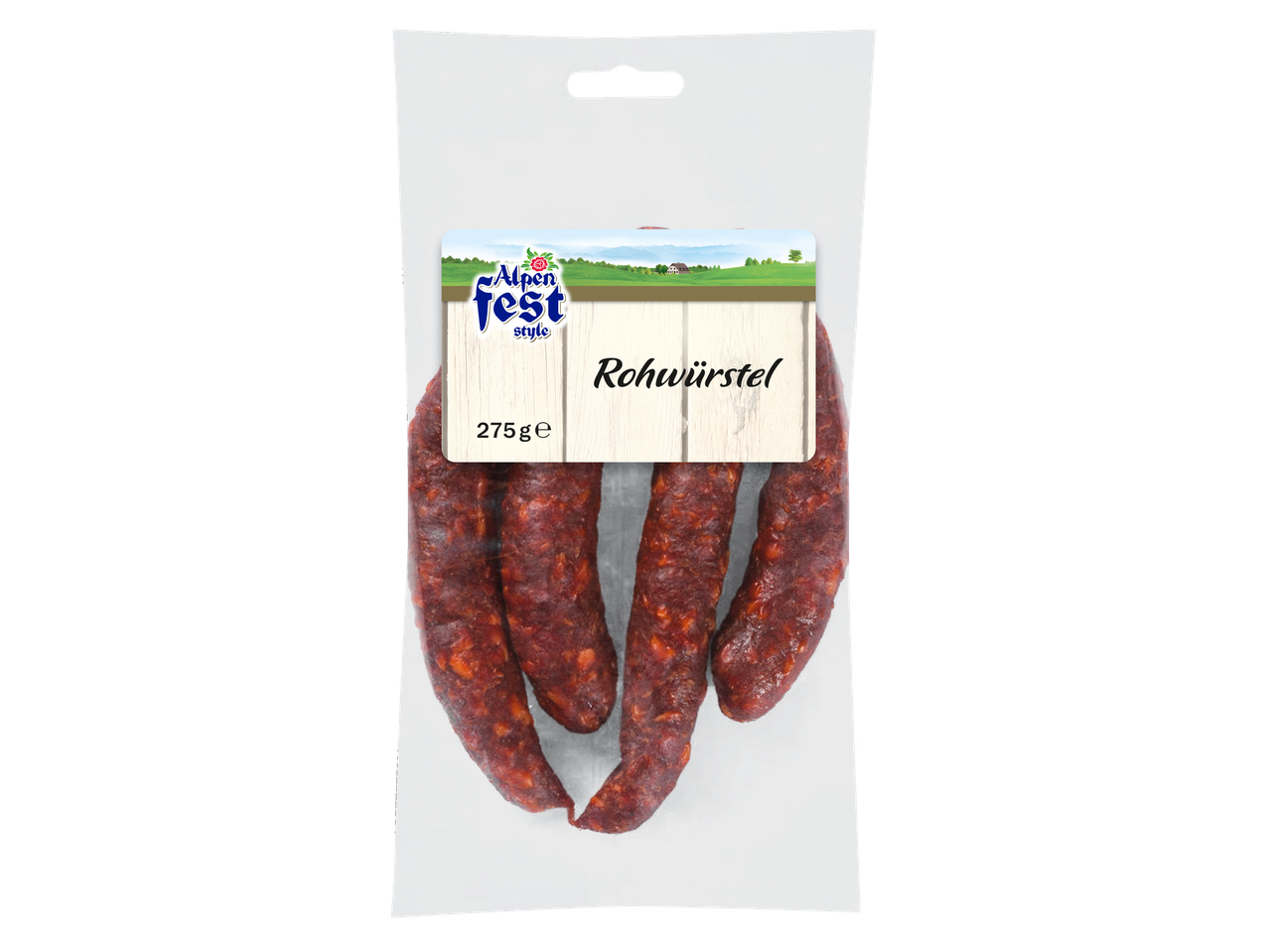 Alpen Fest style worsten, 275g.