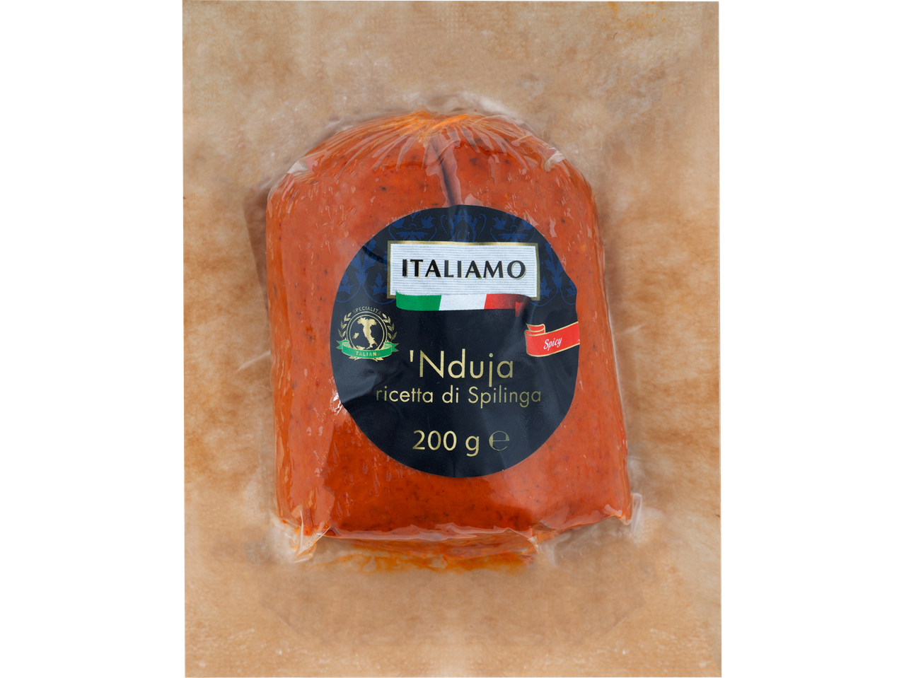 Nduja di Spilinga, kiełbasa wieprzowa pikantna