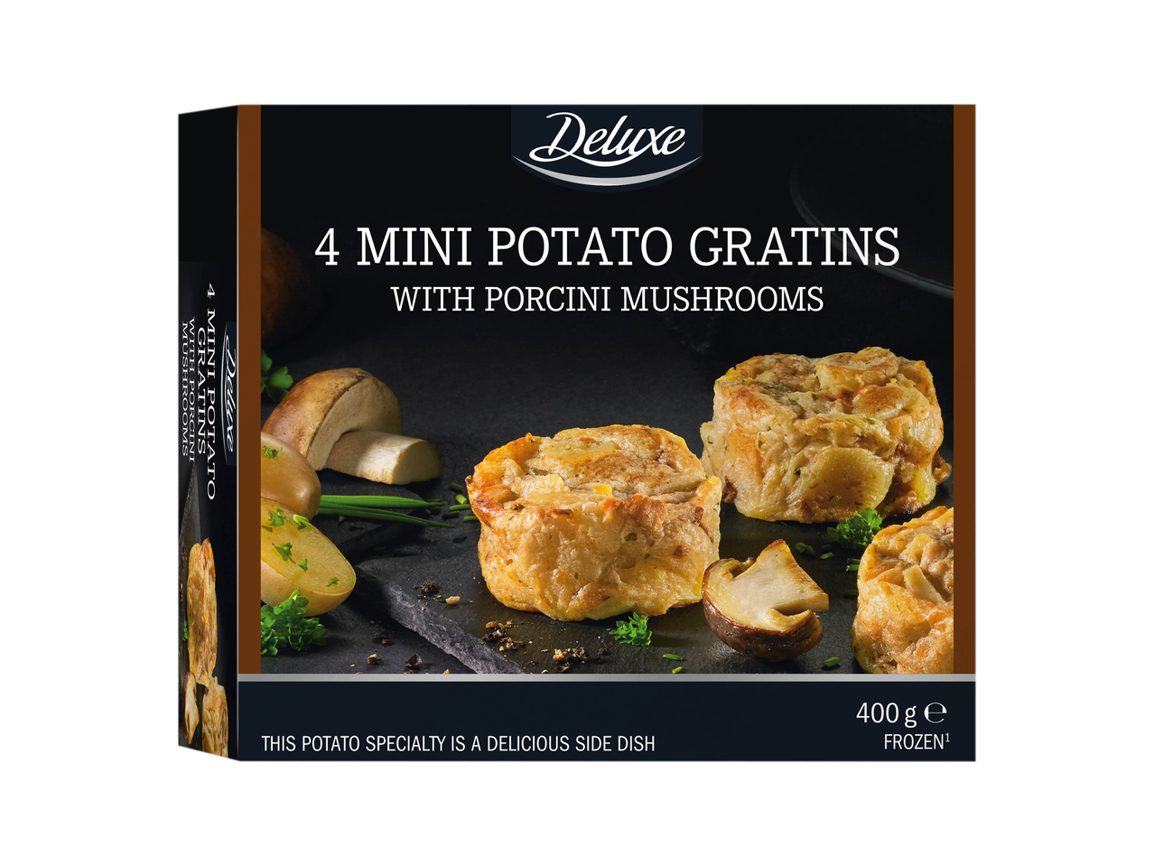 Sformatini di patate con porcini