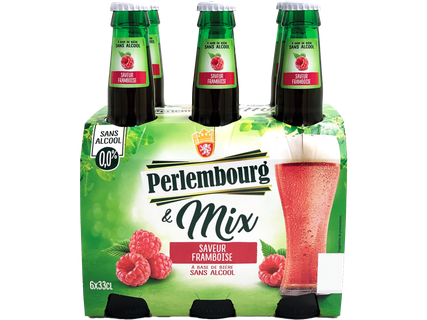 PERLEMBOURG Bière sans alcool saveur framboise