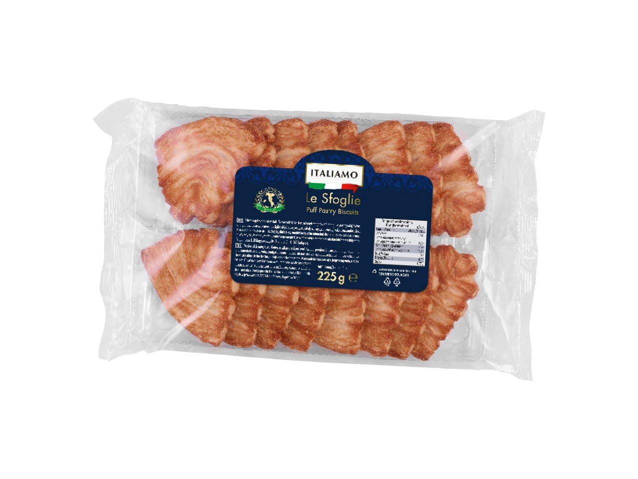 Pakovanje dve kobasice, verovatno za doručak.