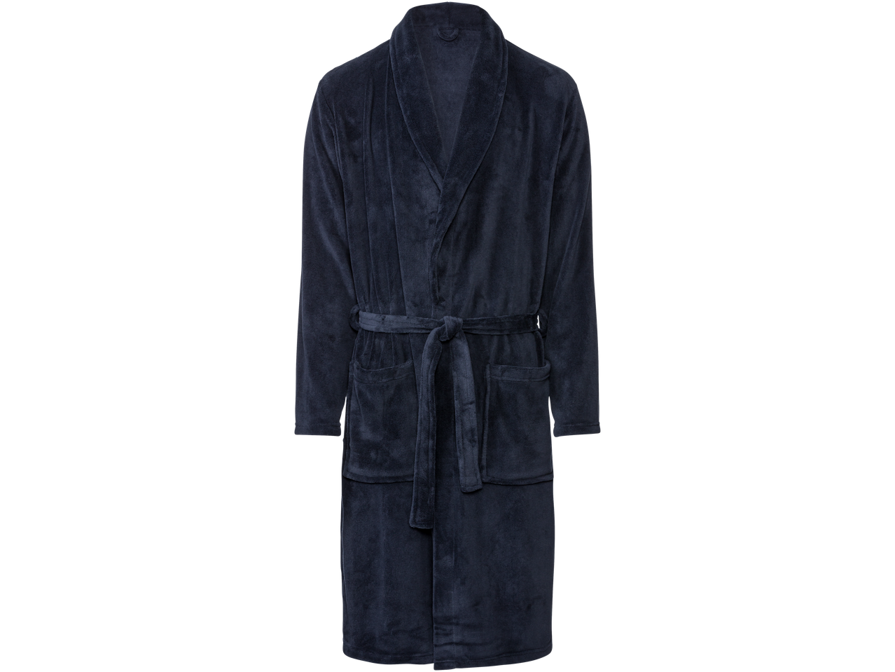 Tamsiai mėlynas LIVARNO home vyriškas chalatas