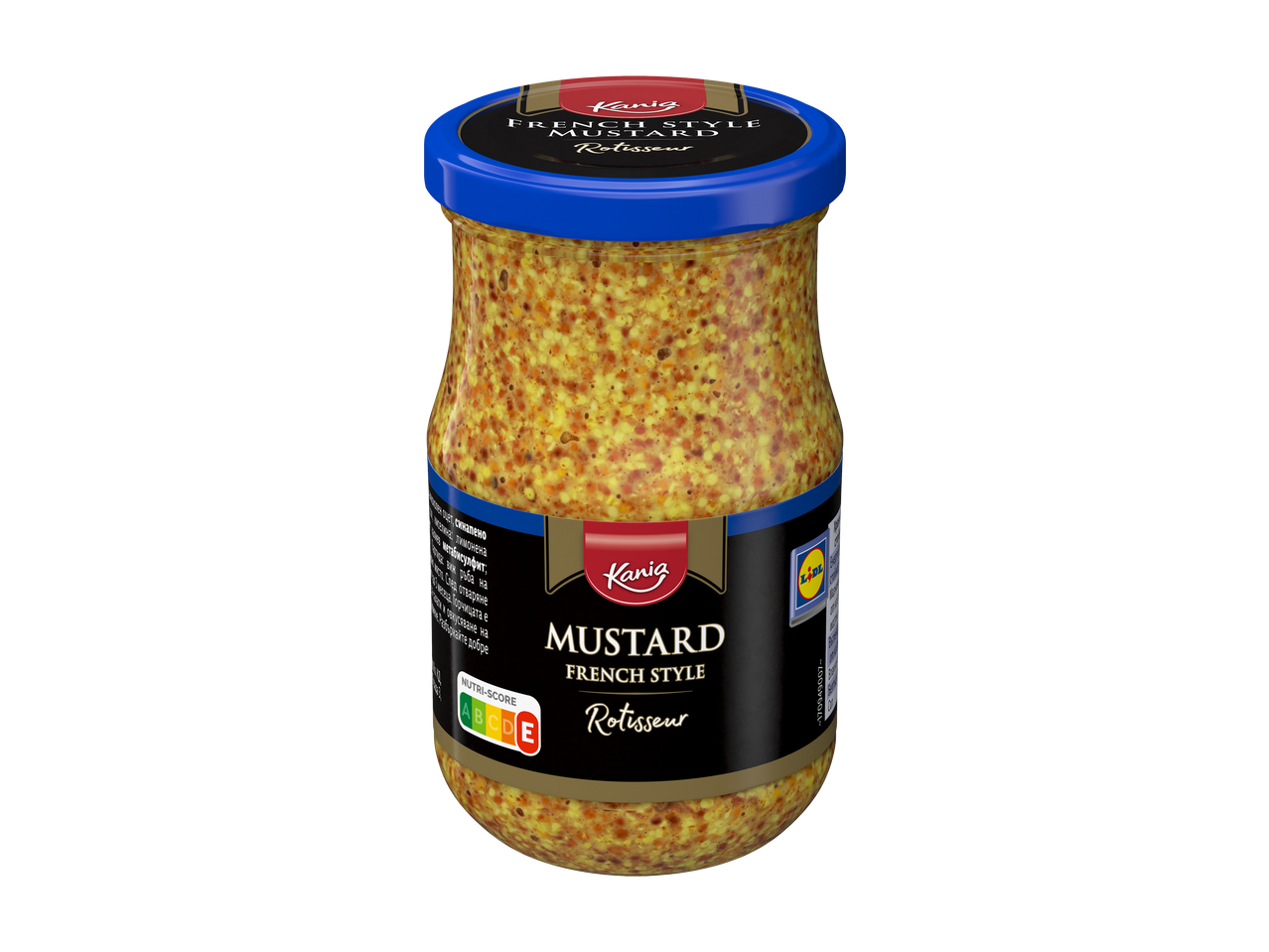 Буркан с горчица Kania френски стил Rotisseur с Nutri-Score E
