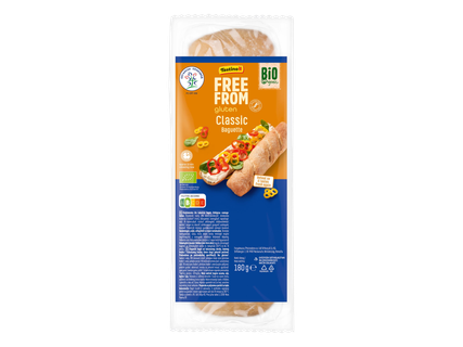 Gluténmentes bio bagett