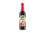 Łowicz Strawberry Syrup in a bottle with a red cap, 400ml.