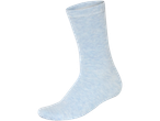 Calze blu chiaro effetto melange.