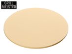 Round Grill Meister pizza stone.