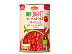 Baresa Biologische gehakten tomaten Arrabbiata: biologische, Italiaanse tomaten uit blik.