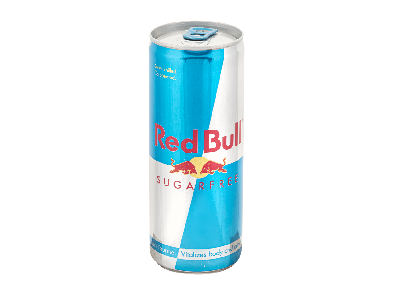 Red Bull Sugarfree skardinė.
