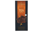 J.D.Gross pure chocolade met karamel, 70% cacao.