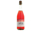 Villa Bonaga Lambrusco dell'Emilia Rosato, uma garrafa de vinho rosé espumante com rolha