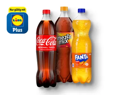 Coca-Cola/Fanta/Mezzo Mix/Sprite