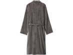 Donkergrijze LIVARNO badjas, achteraanzicht