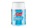 JetGum peppermint chewing gum, sugar free, 50 pieces.
