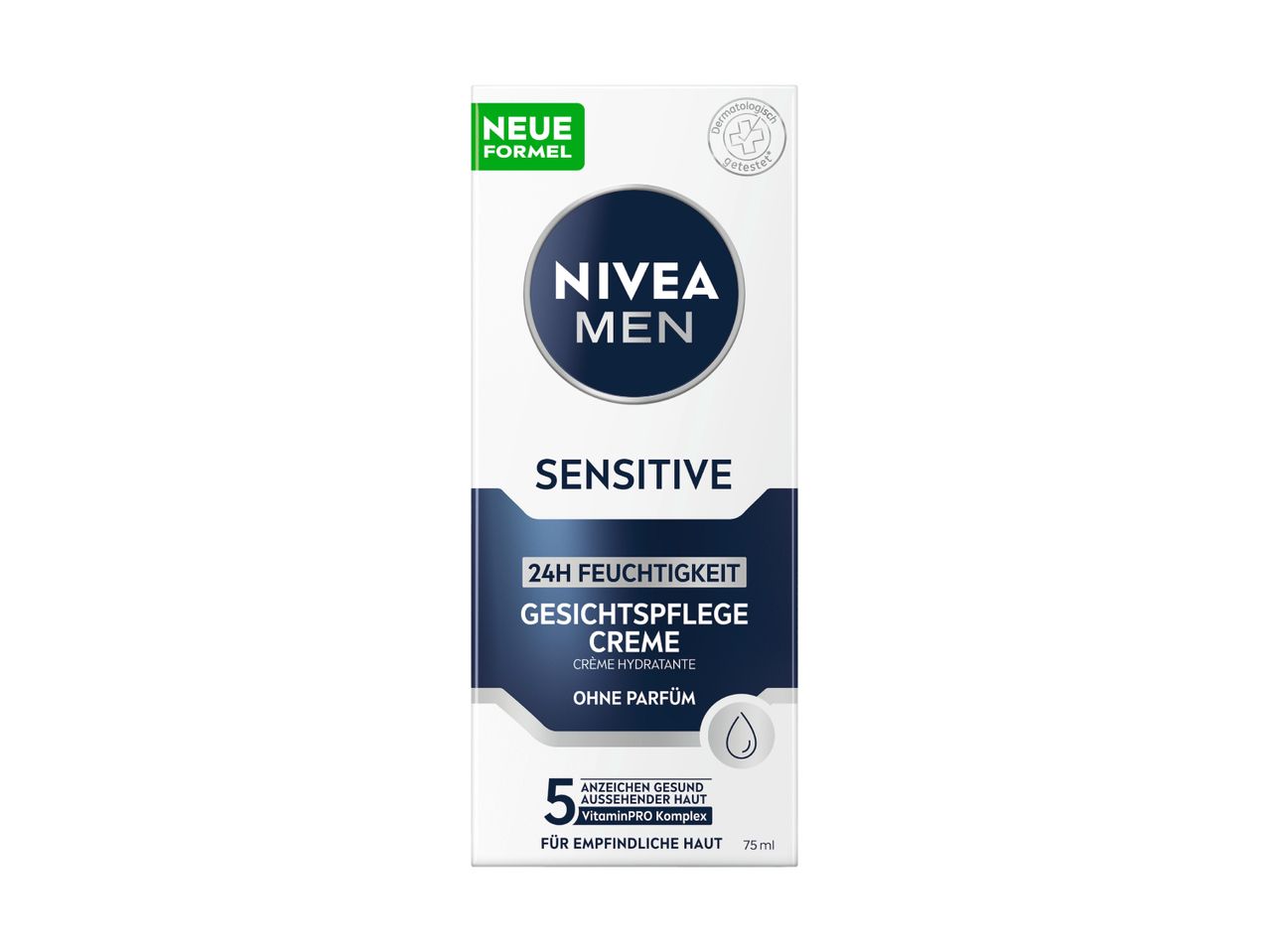 NIVEA MEN Sensitive Rasiercreme für empfindliche Haut.