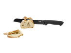 Cuțit Silvercrest® tăind pâine, cu două felii de pâine