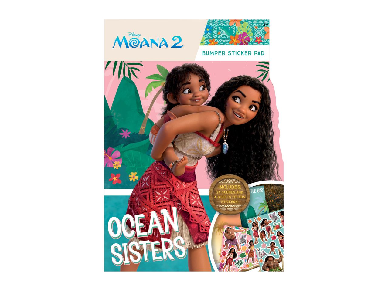 Moana Ocean Sisters craft kit featuring Moana and her sister.