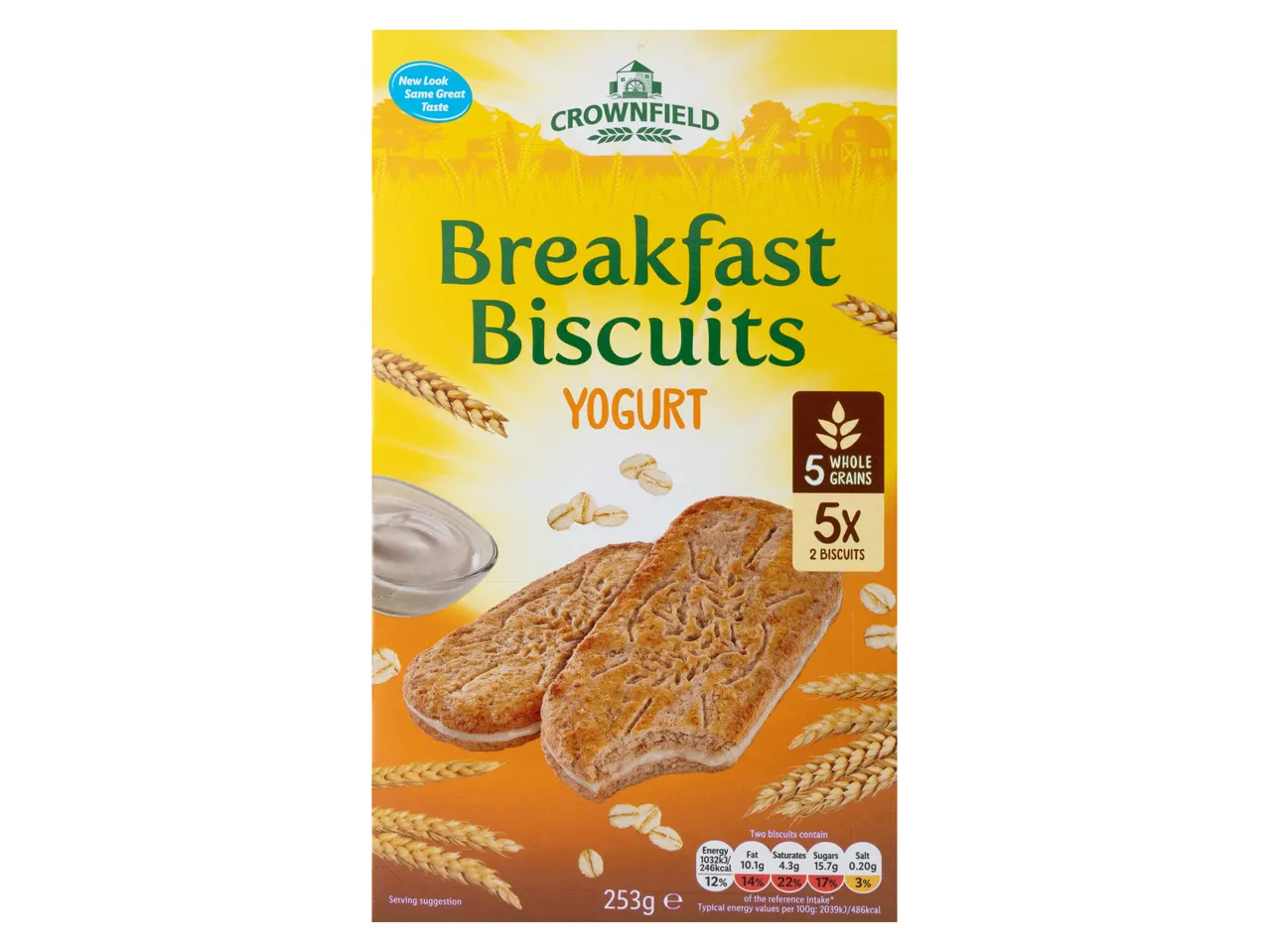 GoodGoats Yogurt Breakfast Biscuits package.