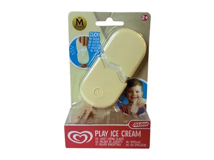 Wall's Donut White Chocolate & Cookies Ice Cream Sticks 4x 62 ml