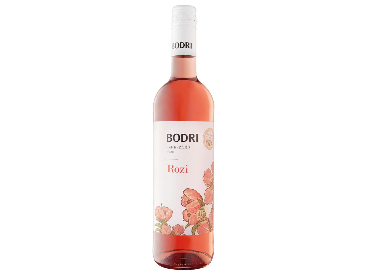 Bodri Rozi Szekszárd rozébor palack.