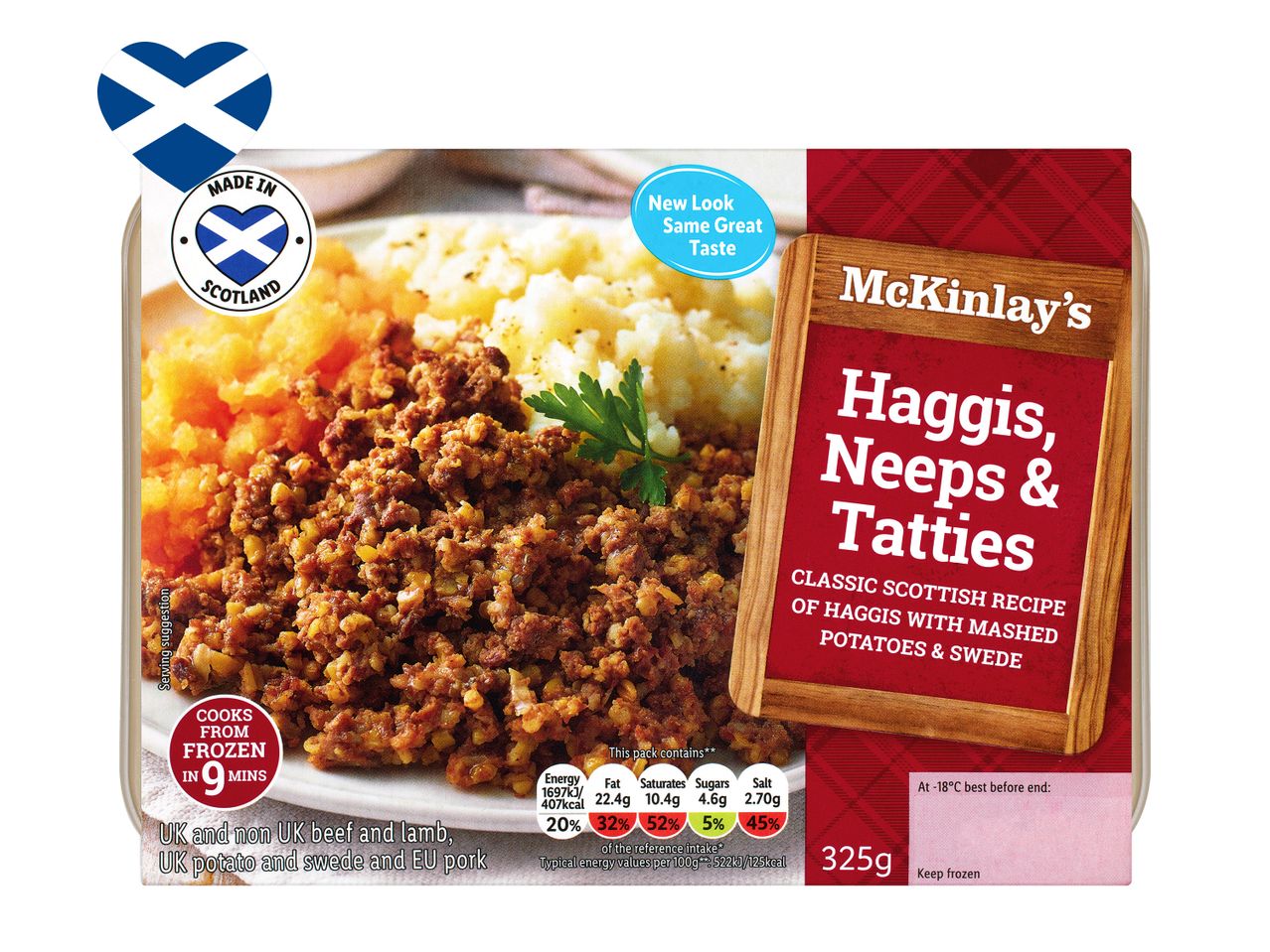 McKinley's frozen Meals