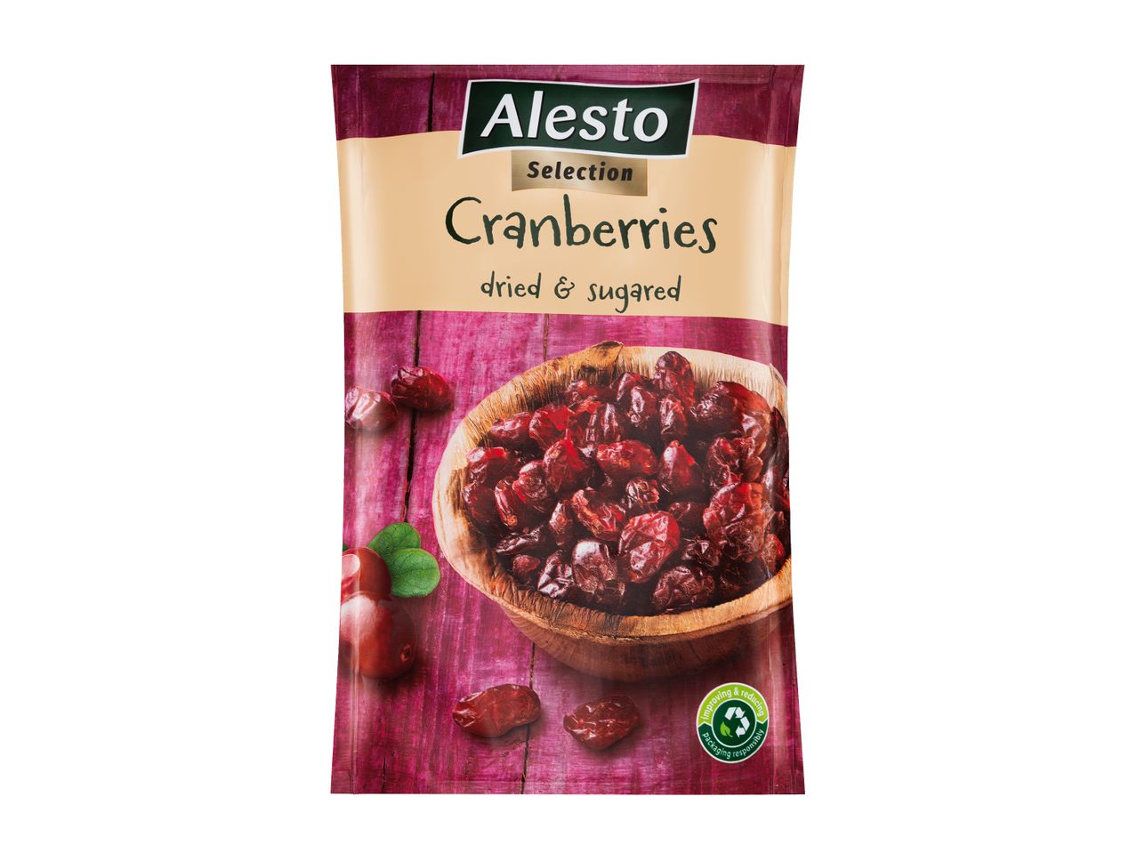 Alesto Selection szárított és cukrozott áfonya.