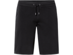 Crne šorts pantalone sa pertlama.