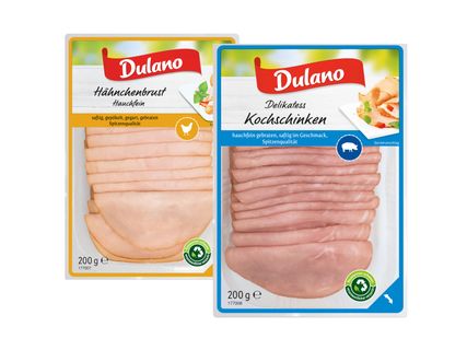 Dulano Kochschinken/Hähnchenbrust/Putenbrust