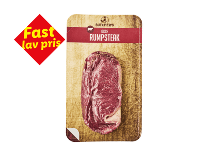 Butcher's Rumpsteak og Entrecote