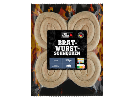 Grillmeister Bratwurstschnecken