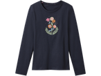 Esmara Kids® pidžama dugih rukava, teget, sa cvetnim dezenom