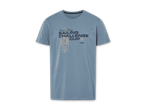 Hellblaues T-Shirt mit dem Aufdruck 'Running Challenge 2024'.