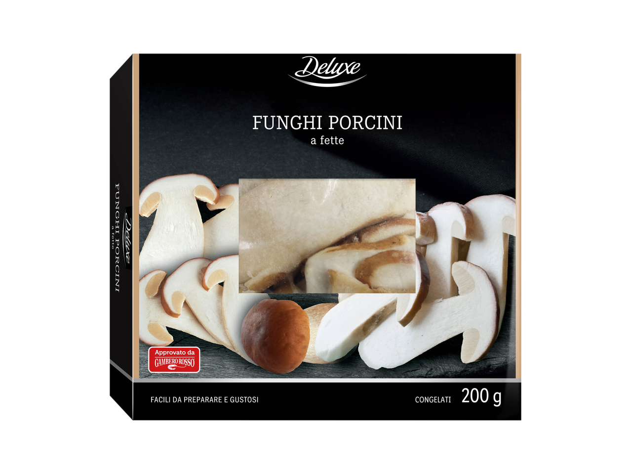 Funghi porcini a fette