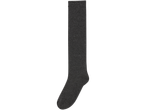 Long dark gray sock.