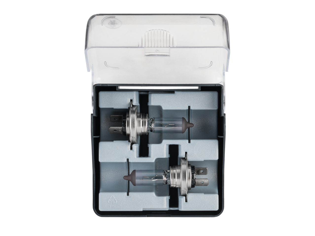 ULTIMATE SPEED® automobilio priekinių žibintų lemputės, 2 vnt. atidarytoje pakuotėje.