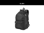 Schwarzer Rucksack, Modell Ca. 301.