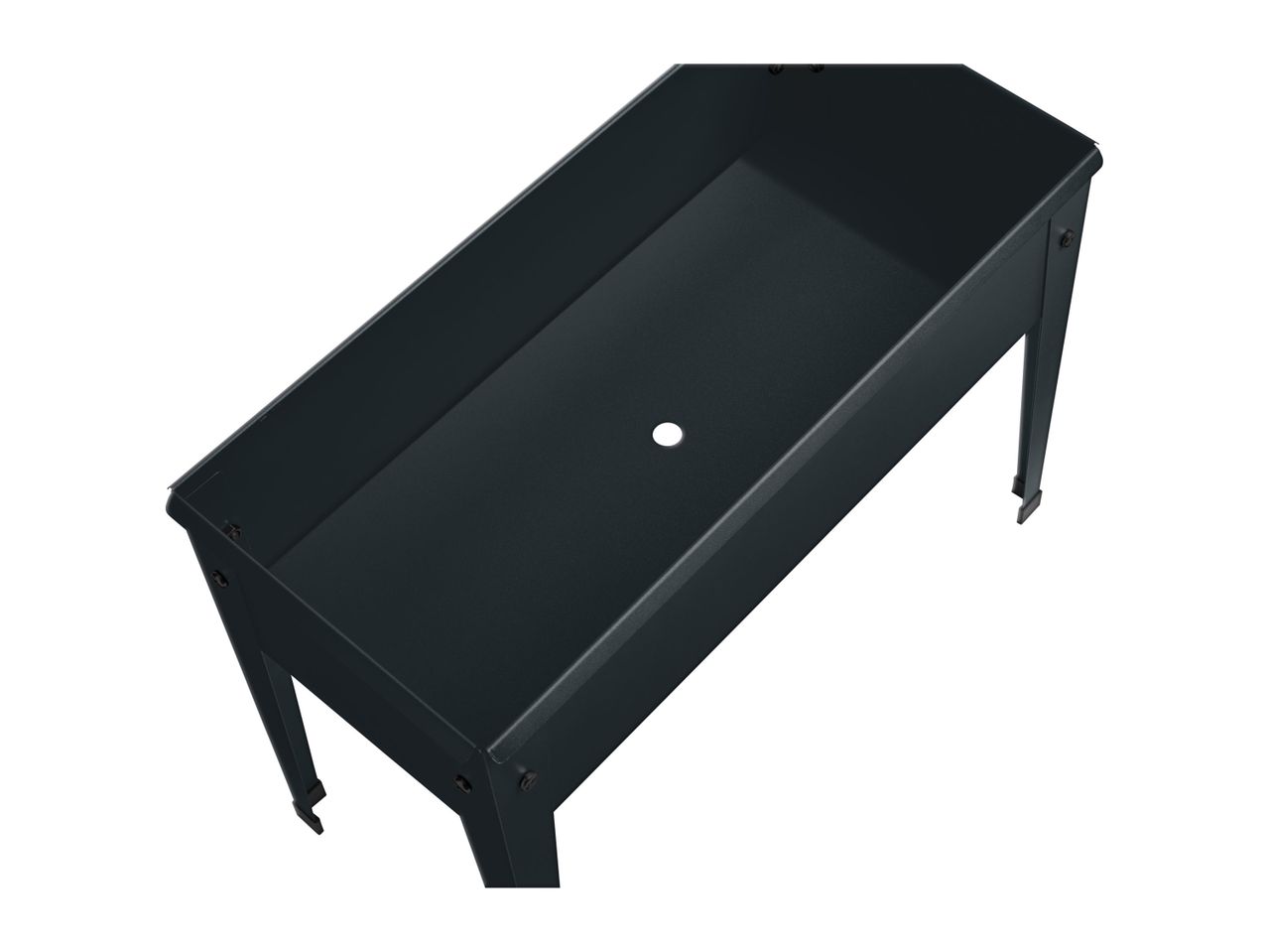 Go to full screen view: Parkside Mini Raised Planter - Dark Grey - Image 3