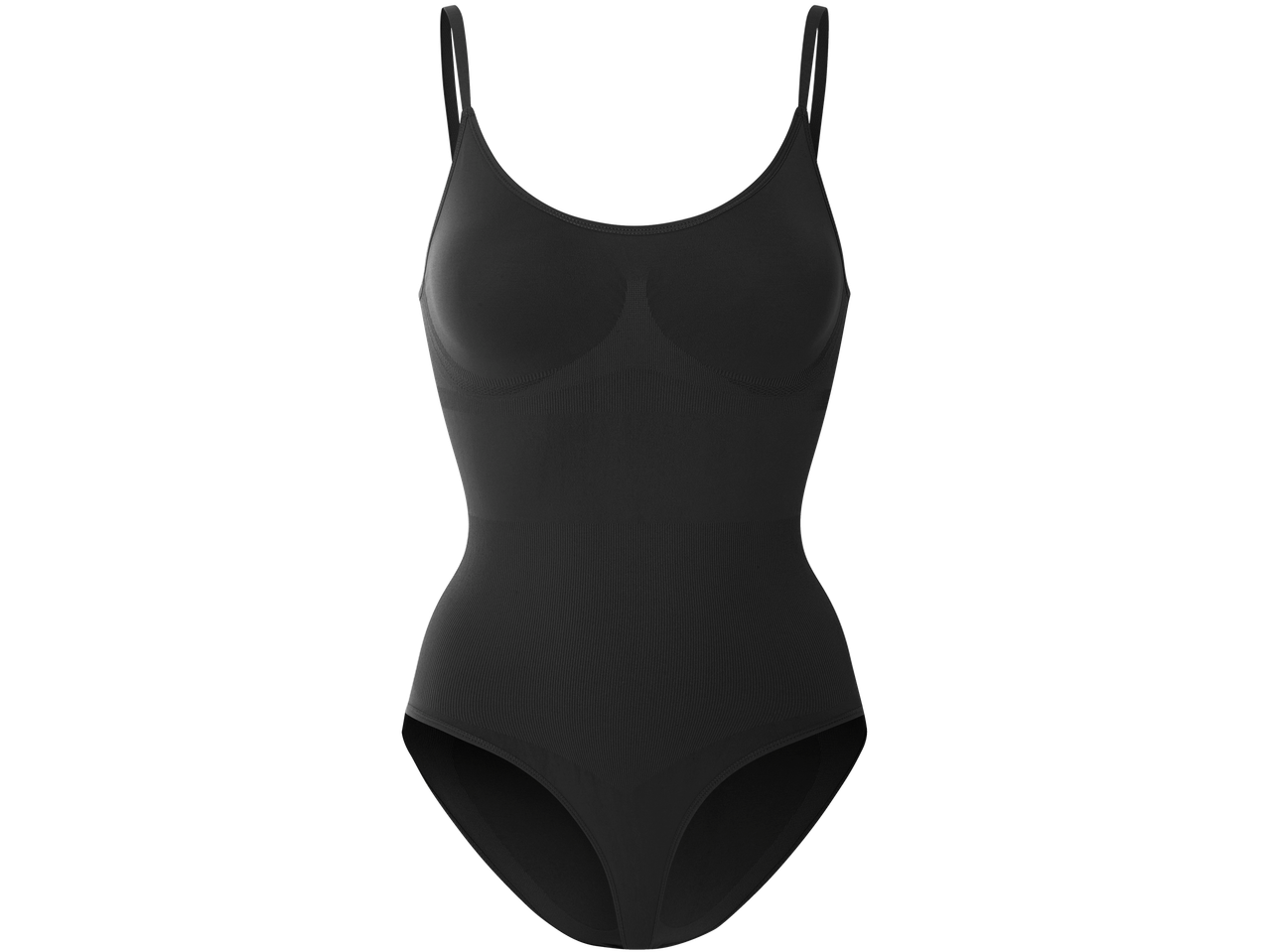 Svart body shaper.