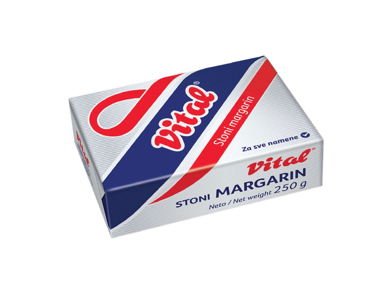 Pakovanje Vital stonog margarina od 250g.