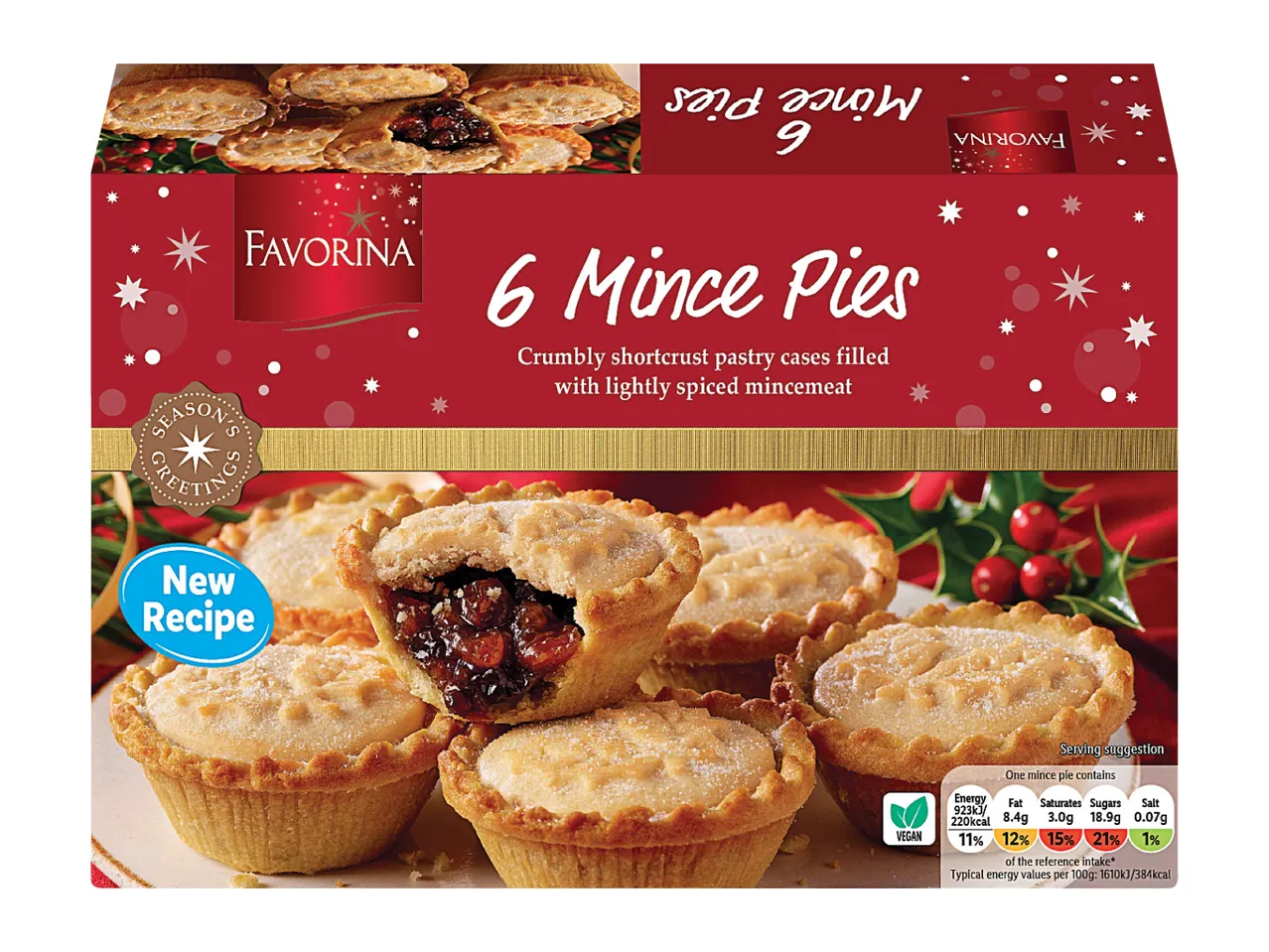 6 Mince Pies